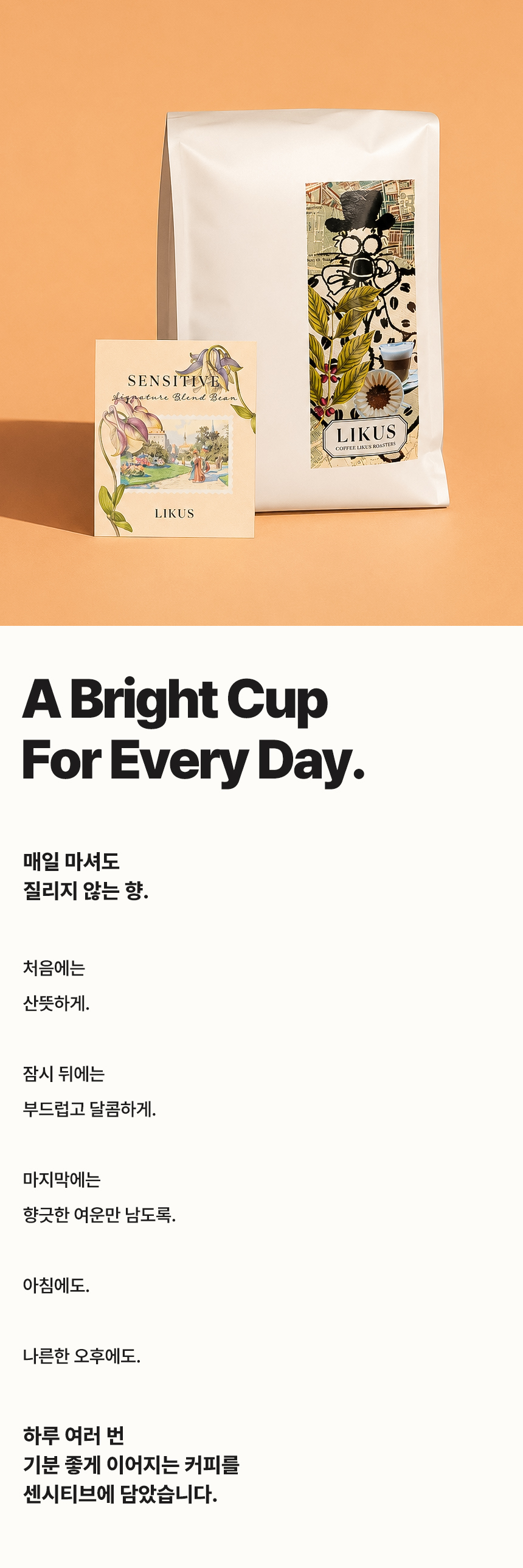 [COFFEE BEAN] 센시티브 1kg